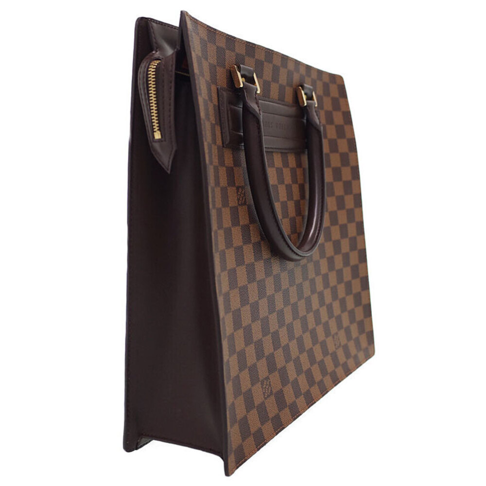 Louis Vuitton Ebene Damier Bag Venise Brown Tote